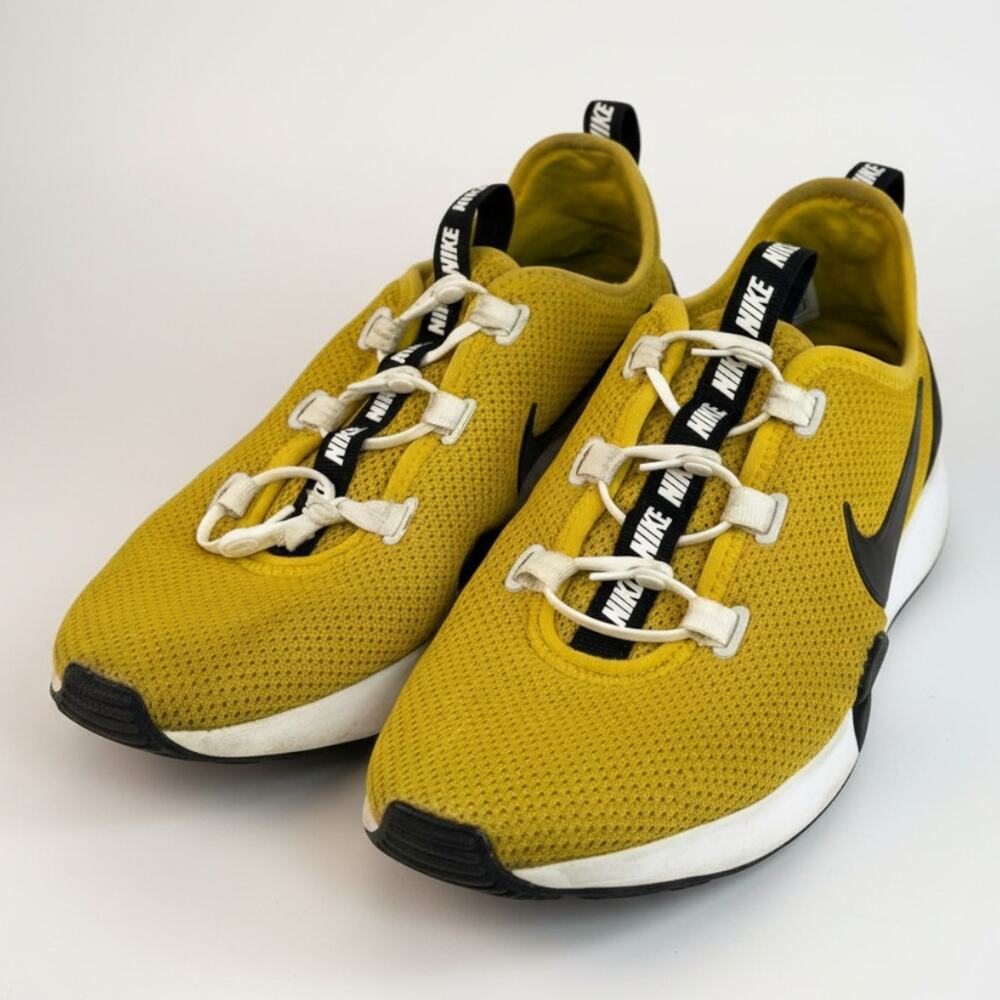 Nike Ashin Modern Running Shoes Yellow Black Womens Size 9 Sneakers